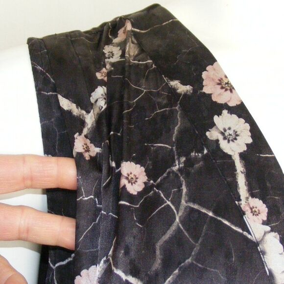 ALL SAINTS Dress, 4, Long, Floral, Sleeveless, V-neck, Karian, Hope, Silk Blend - Picture 5 of 15